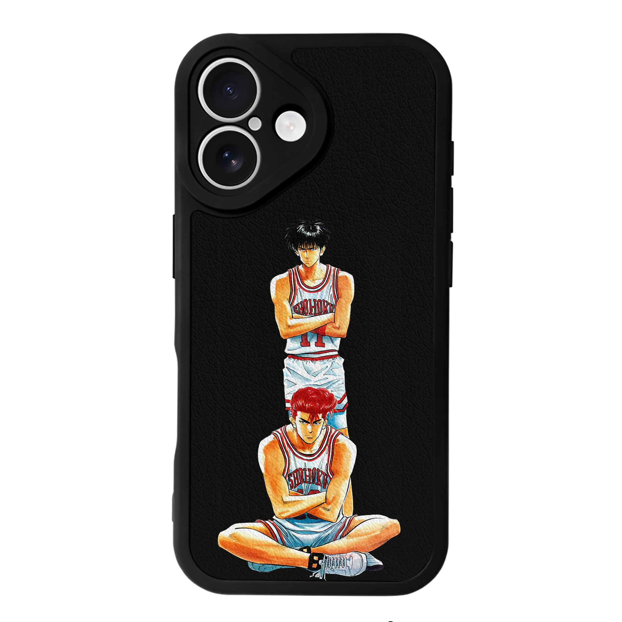 （画像用） SLAM DUNK／スラムダンク 【iPhone 16シリーズ対応】シリコンスマホケース（レザー調） 材質：シリコン